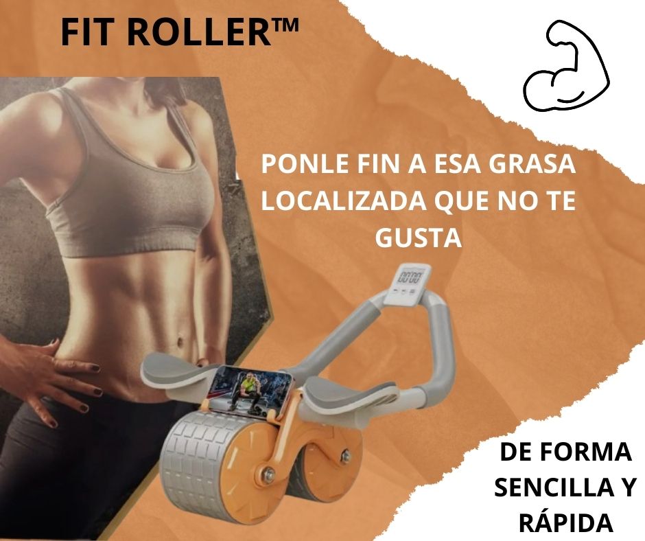 Fit Roller - Logra ese abdomen que siempre has soñado 🔥