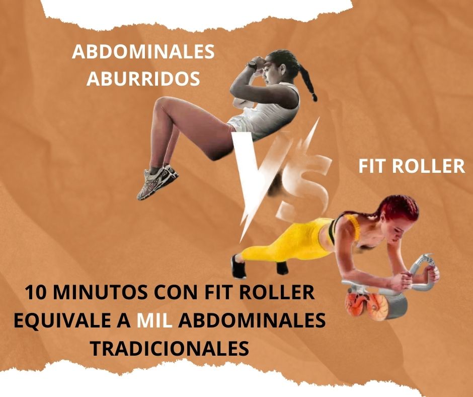 Fit Roller - Logra ese abdomen que siempre has soñado 🔥